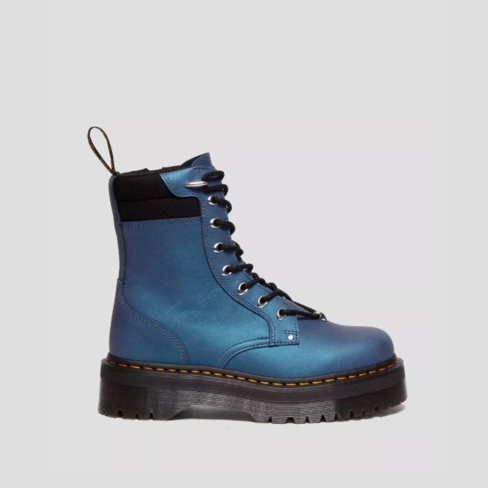 Dr. Martens Jadon II Hardware Platform in DK Blue/Bla MSRP$300 FIVE STAR Reviews - Picture 12 of 16